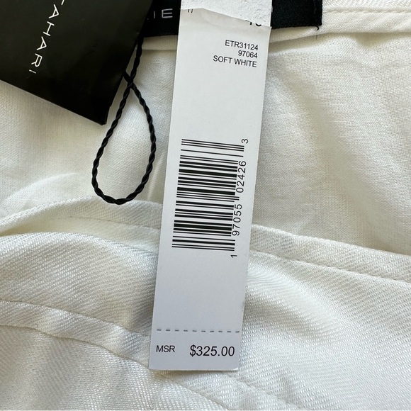 NWT!!! Elie Tahari women linen pants size US 4 Retail 325$ - Picture 8 of 13